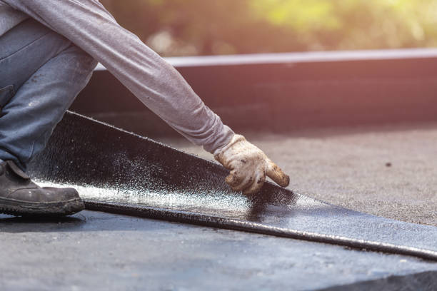 Professional Waterproofing technician working in McDonald, PA